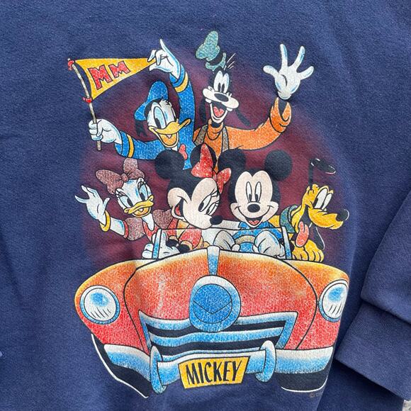 Vintage Genus Mickey and Friends Sweatshirt Medium - Picture 3 of 8